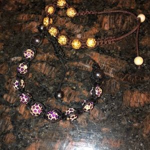 Set of 2 bead bracelets